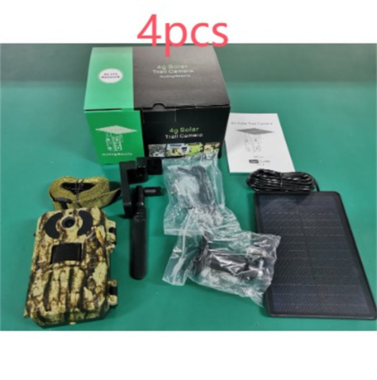 Outdoor Solar Camera Forest Protection HD Infrared