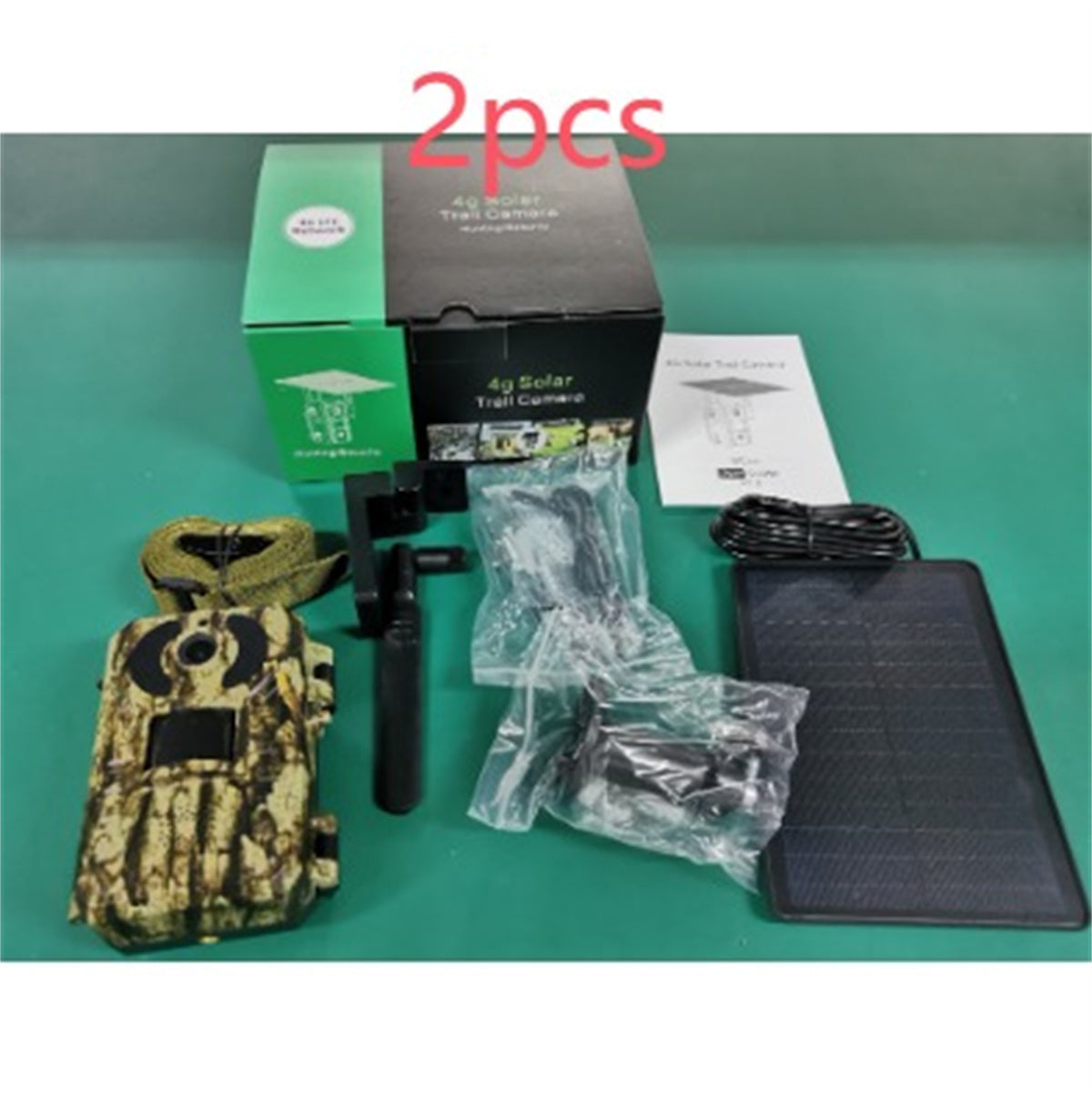 Outdoor Solar Camera Forest Protection HD Infrared